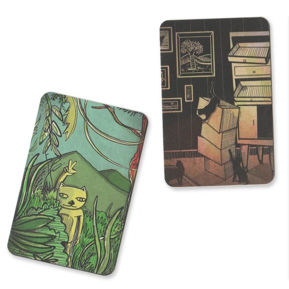 ART cards "CATS" (2) - Picture 1 of 4